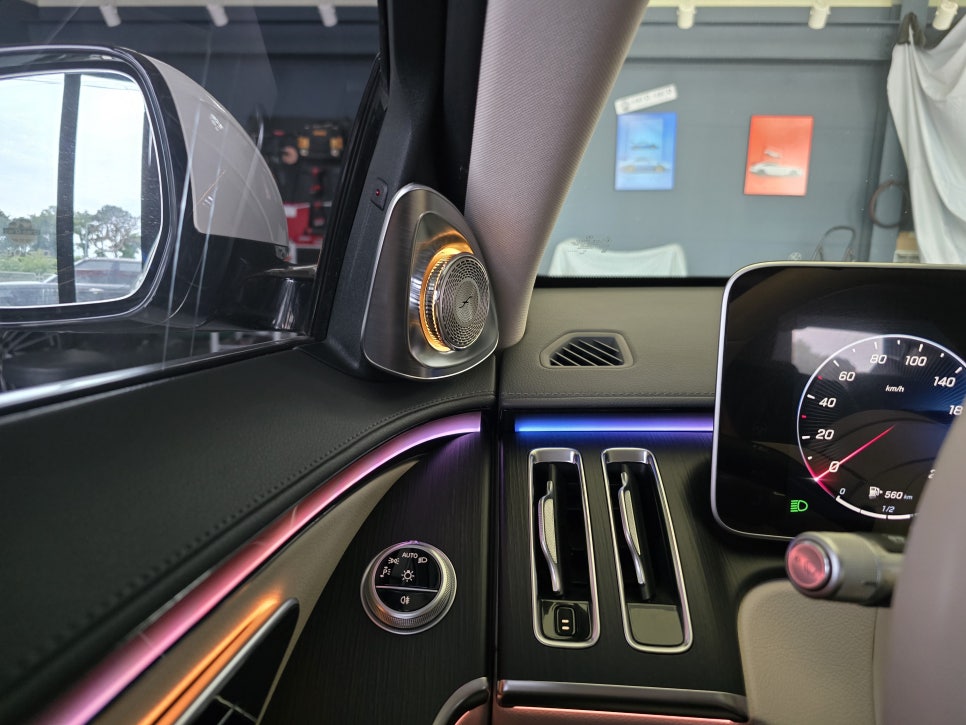 벤츠를 위한 카오카오 ] 벤츠 w223 s350d - 액티브 엠비언트, 4d 부메스터  " 압도적 퍼포먼스 "