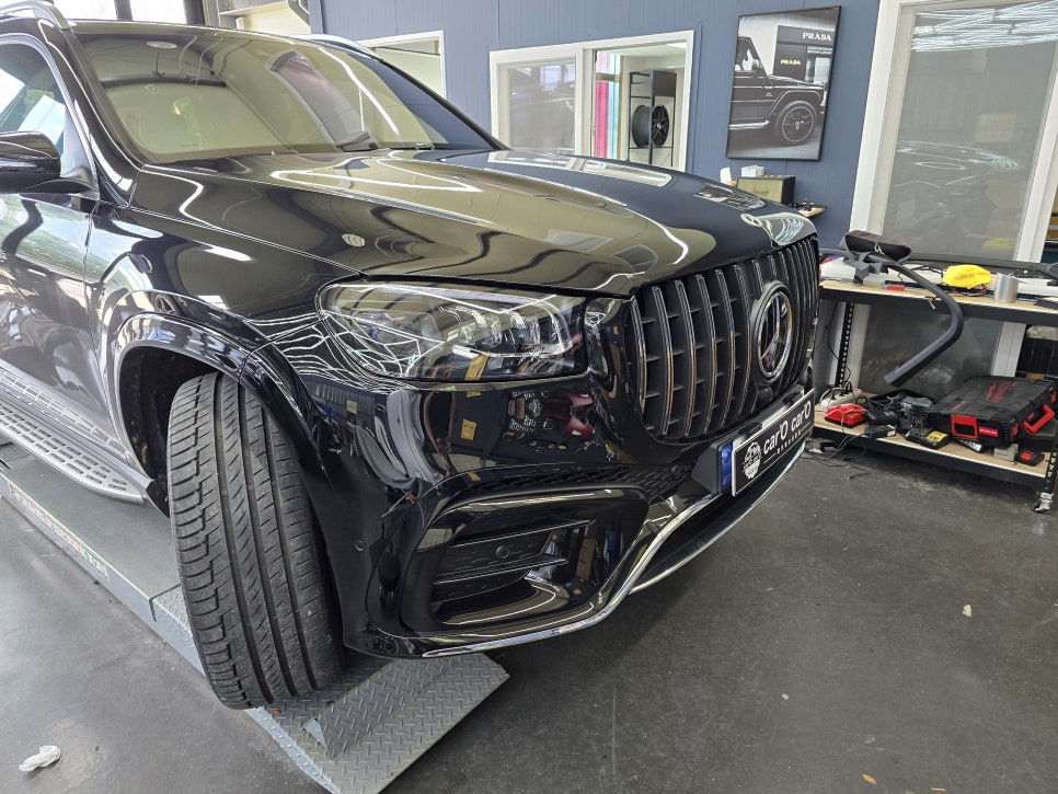 벤츠 gls450d 페이스리프트 - 세로그릴