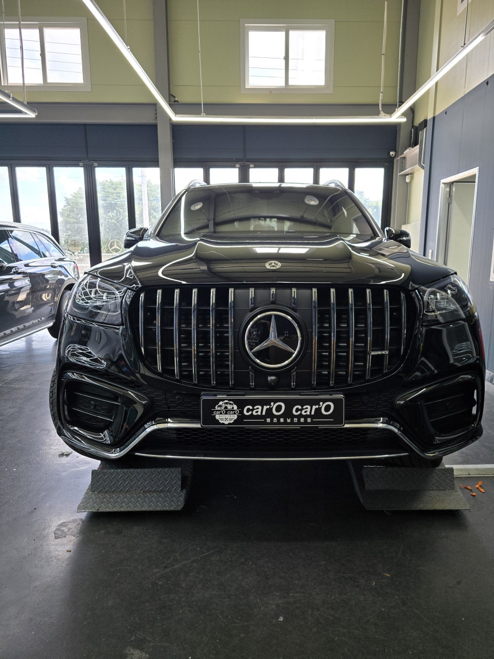 벤츠 gls450d 페이스리프트 - 세로그릴