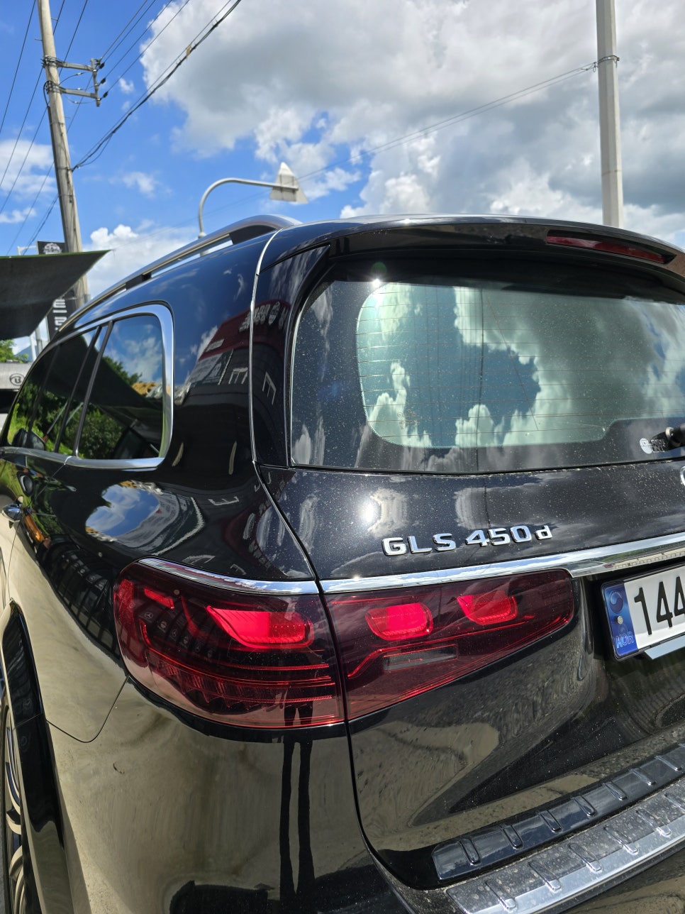 벤츠 gls450d 페이스리프트 - 세로그릴