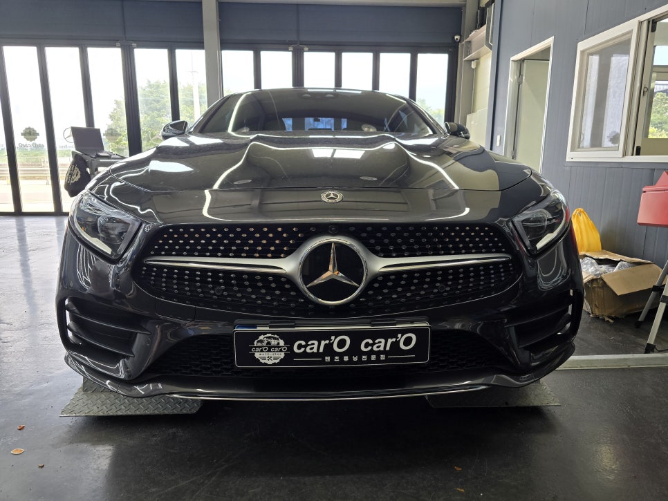 벤츠 cls450 - 세로그릴, 53amg 디퓨저 " 차량 전면,후면부 이미지 변신하기 !! "
