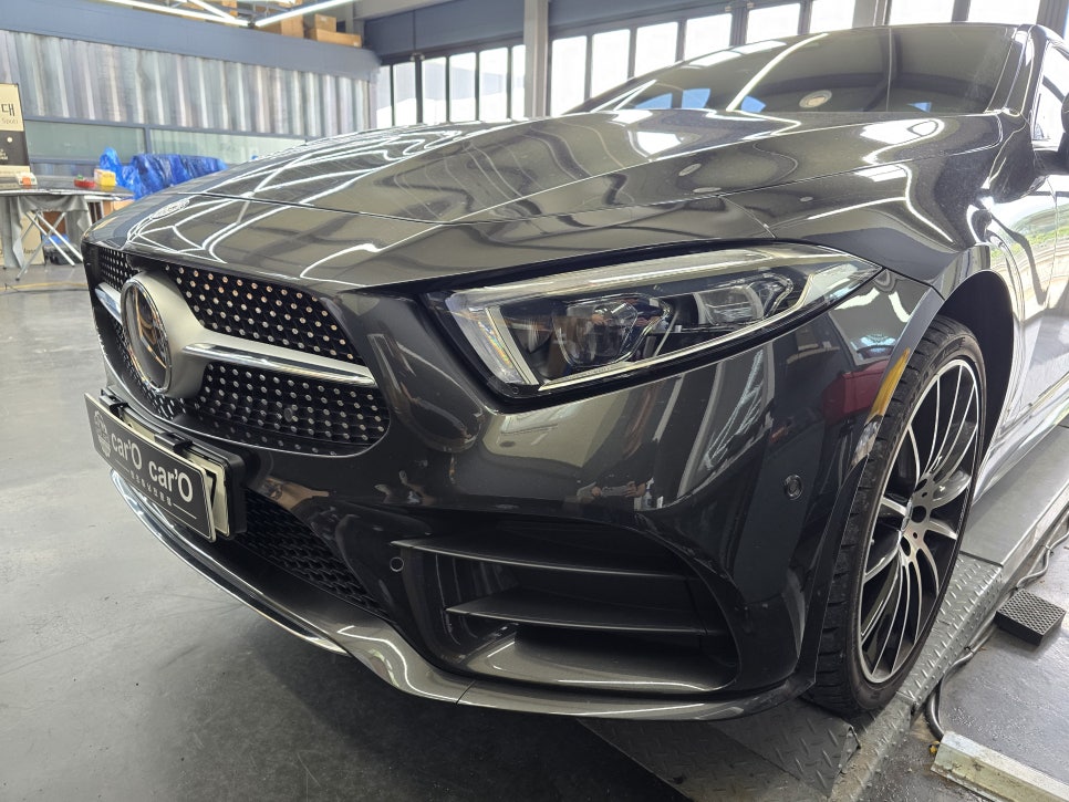 벤츠 cls450 - 세로그릴, 53amg 디퓨저 " 차량 전면,후면부 이미지 변신하기 !! "