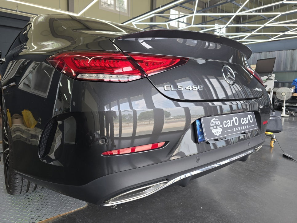 벤츠 cls450 - 세로그릴, 53amg 디퓨저 " 차량 전면,후면부 이미지 변신하기 !! "