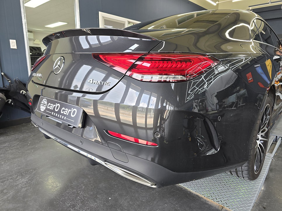 벤츠 cls450 - 세로그릴, 53amg 디퓨저 " 차량 전면,후면부 이미지 변신하기 !! "