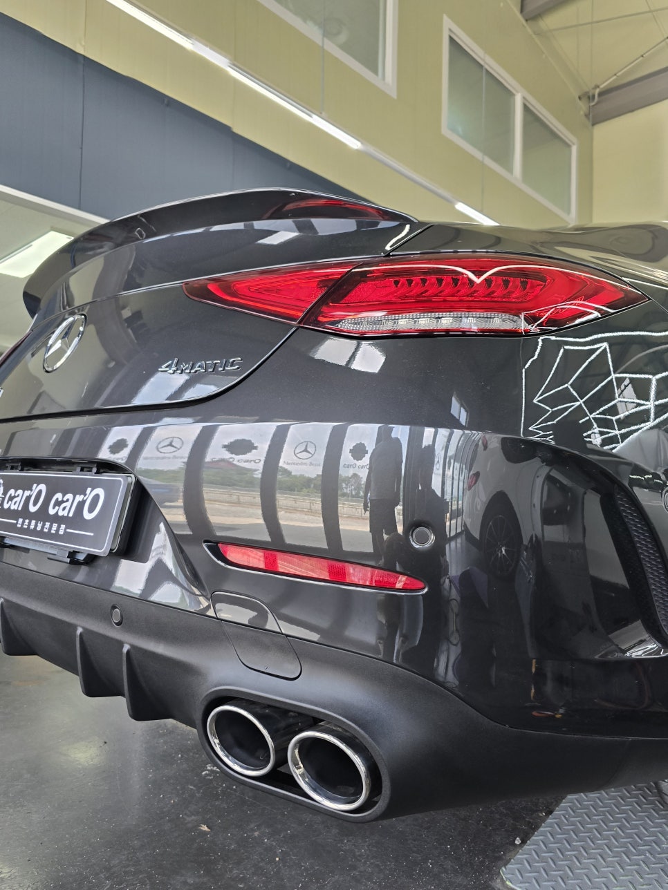 벤츠 cls450 - 세로그릴, 53amg 디퓨저 " 차량 전면,후면부 이미지 변신하기 !! "