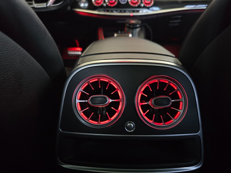 벤츠 63amg - 송풍구 엠비언트 / 타업체 컨버전 후 레이더센서 오류 → 카오카오에서 보정