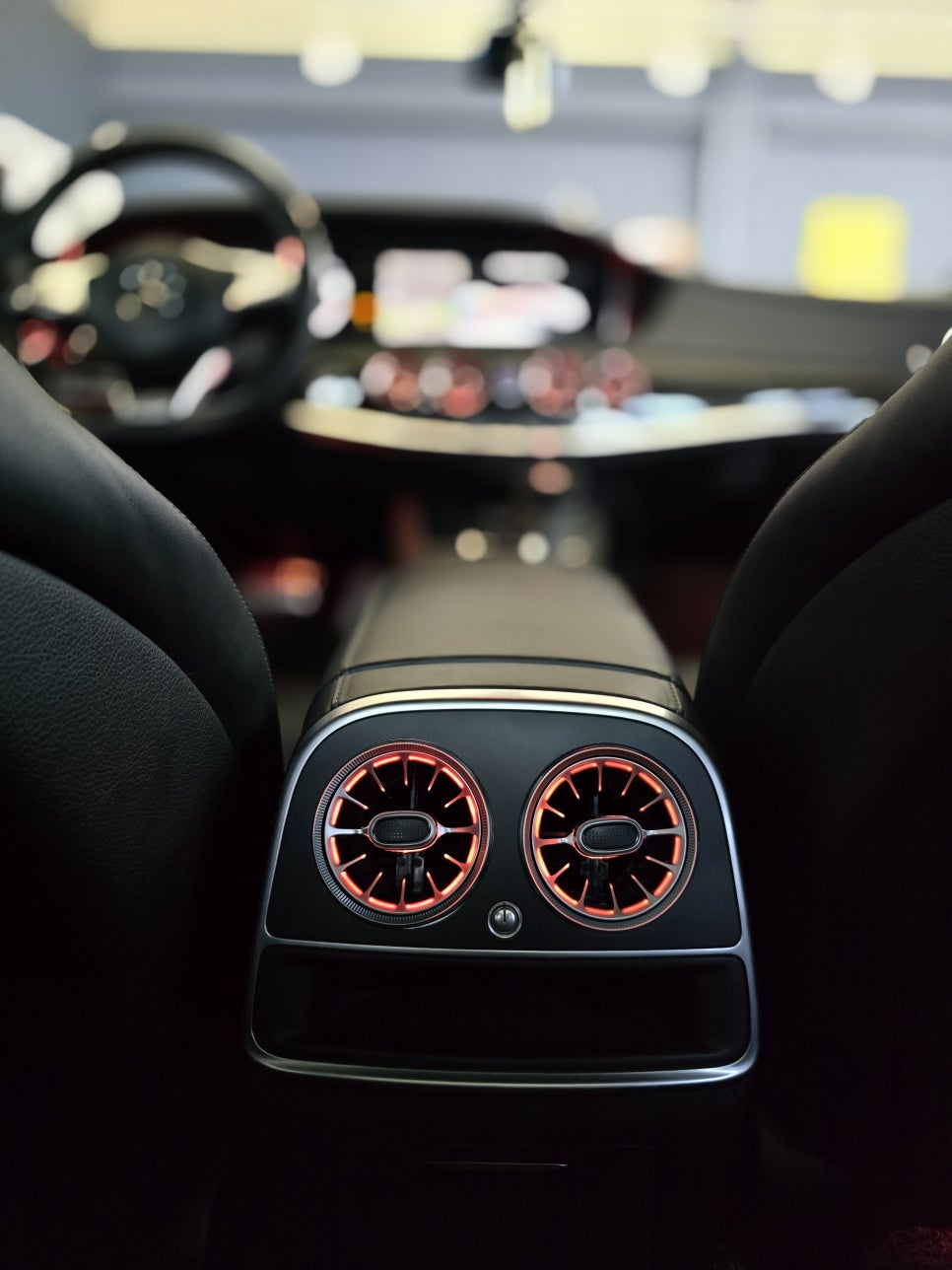 벤츠 63amg - 송풍구 엠비언트 / 타업체 컨버전 후 레이더센서 오류 → 카오카오에서 보정