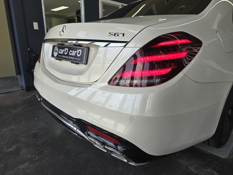 벤츠 63amg - 송풍구 엠비언트 / 타업체 컨버전 후 레이더센서 오류 → 카오카오에서 보정