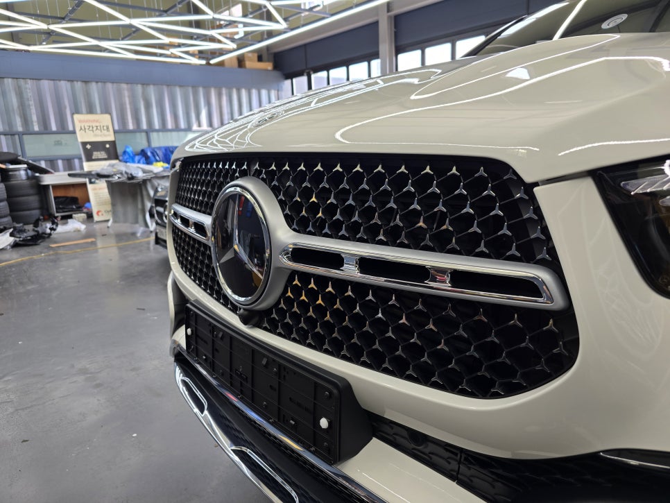광주 벤츠 레트로핏 ] 벤츠 gls450d - 세로그릴 , 53amg 디퓨저