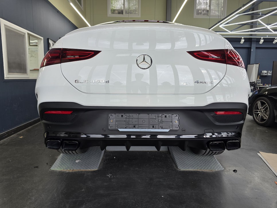 광주 벤츠 레트로핏 ] 벤츠 gls450d - 세로그릴 , 53amg 디퓨저