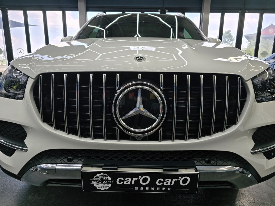 벤츠 gle350d 페이스리프트 - 세로 그릴