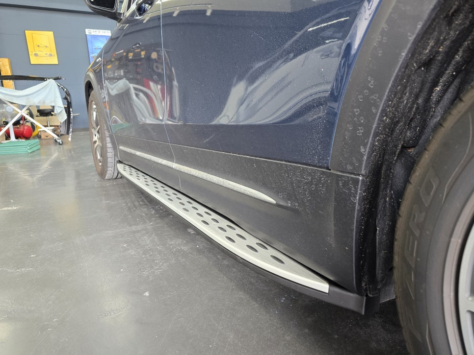 벤츠 glb35amg - 사이드 스텝 " 패밀리카로 이용중이시라면 무조건 해야 합니다 !! "