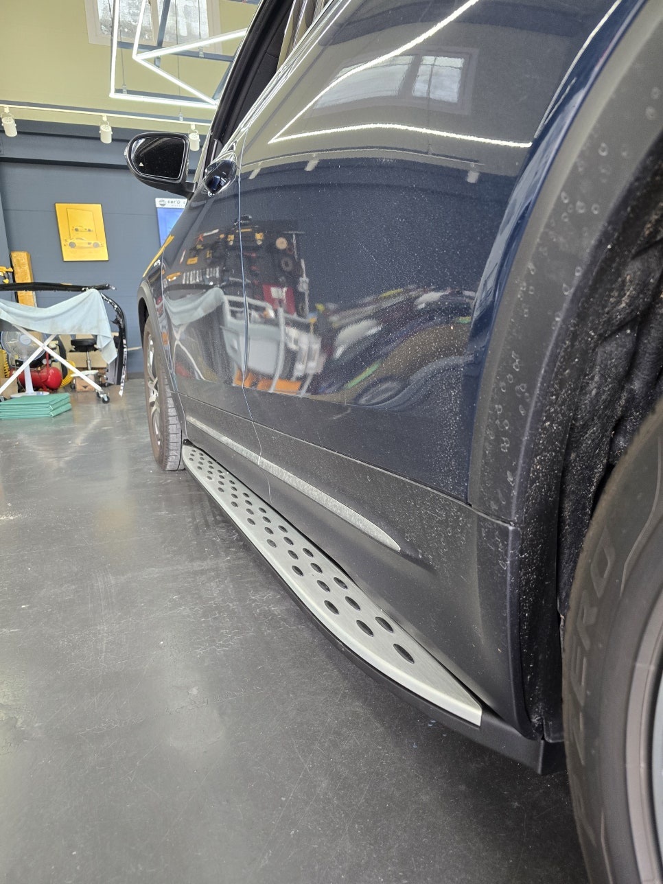 벤츠 glb35amg - 사이드 스텝 " 패밀리카로 이용중이시라면 무조건 해야 합니다 !! "