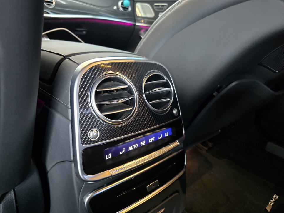 광주 벤츠 엠비언트 맛집 ] 벤츠 S63amg - 송풍구 엠비언트 & 3d 부메스터 콤비