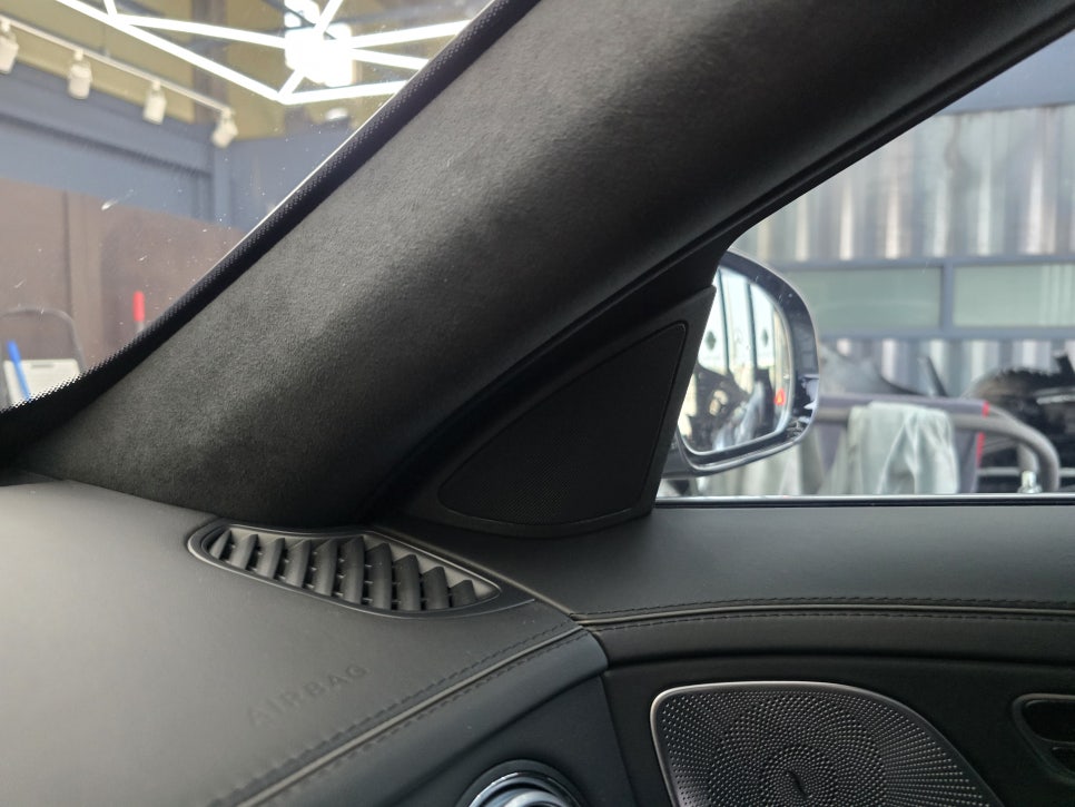 광주 벤츠 엠비언트 맛집 ] 벤츠 S63amg - 송풍구 엠비언트 & 3d 부메스터 콤비