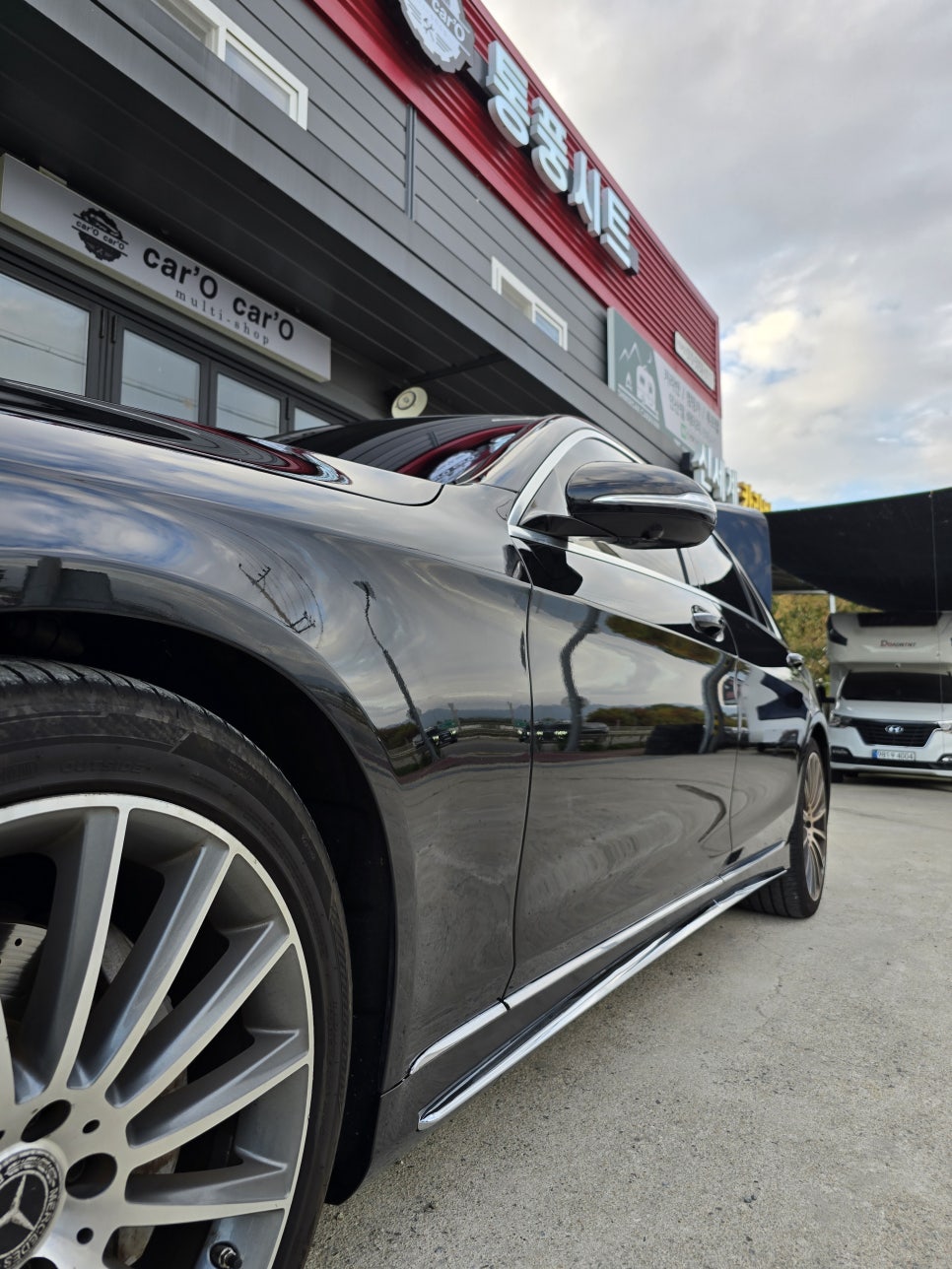 벤츠 w222 s350d - 컨버전 정품라이트, 63amg 바디킷 & 3d부메스터