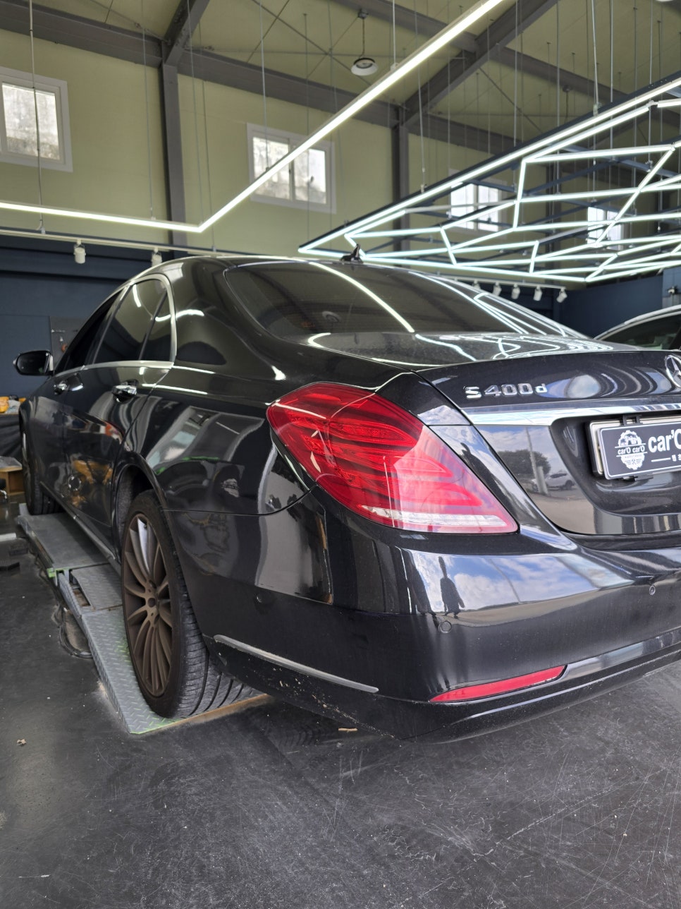 벤츠 w222 s350d - 컨버전 정품라이트, 63amg 바디킷 & 3d부메스터