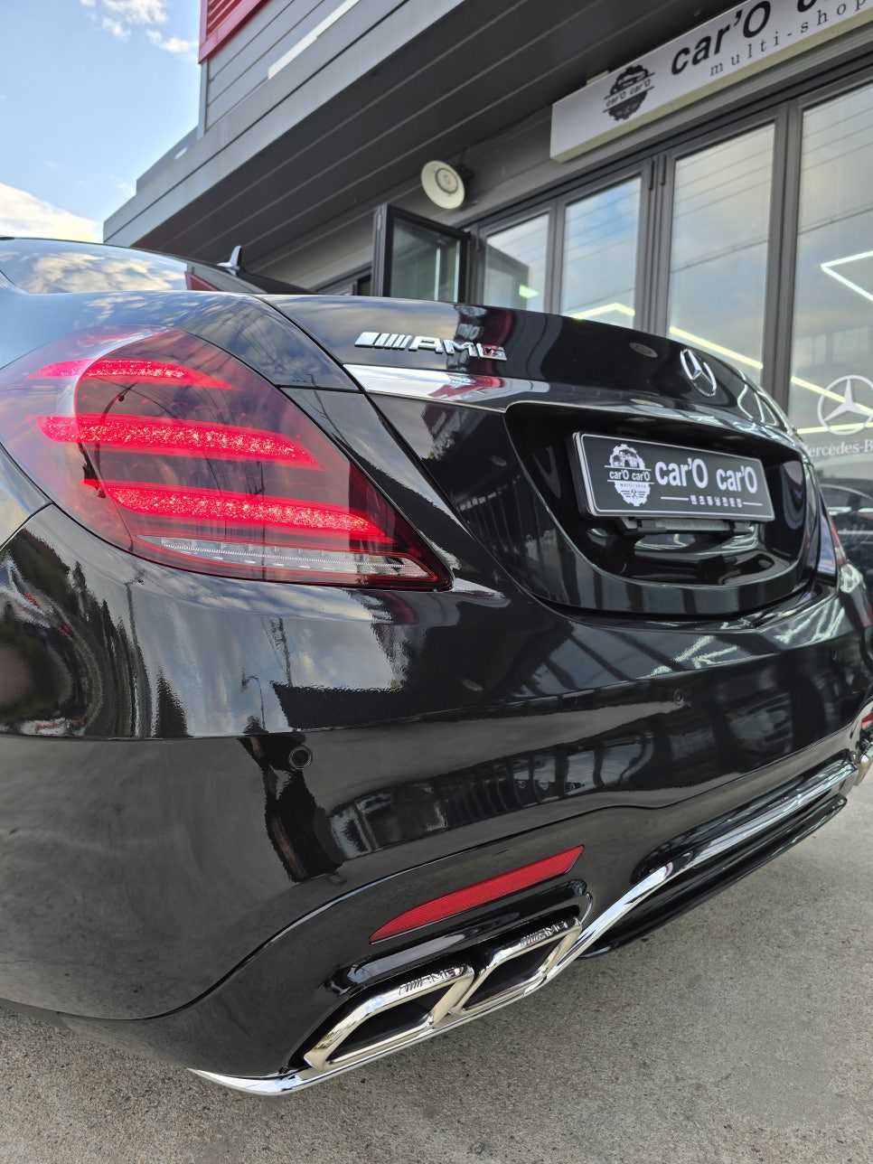 벤츠 w222 s350d - 컨버전 정품라이트, 63amg 바디킷 & 3d부메스터