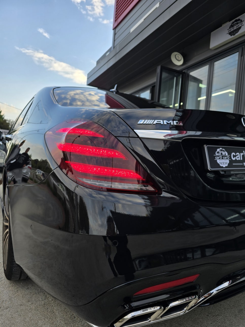 벤츠 w222 s350d - 컨버전 정품라이트, 63amg 바디킷 & 3d부메스터
