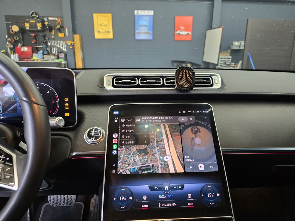 벤츠 w223 s350d -  액티브 엠비언트 & 4d 부메스터  " 이 조합 찬성입니다 !! "
