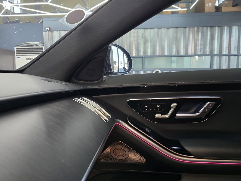 벤츠 w223 s350d -  액티브 엠비언트 & 4d 부메스터  " 이 조합 찬성입니다 !! "