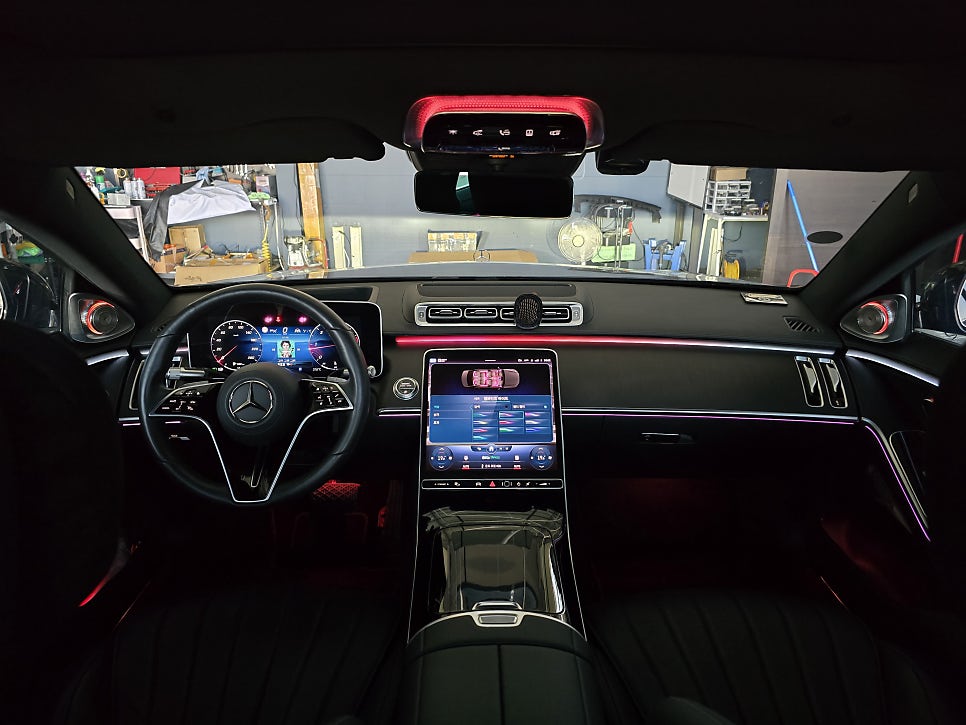 벤츠 w223 s350d -  액티브 엠비언트 & 4d 부메스터  " 이 조합 찬성입니다 !! "