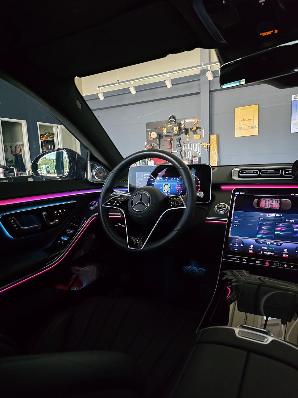 벤츠 w223 s350d -  액티브 엠비언트 & 4d 부메스터  " 이 조합 찬성입니다 !! "