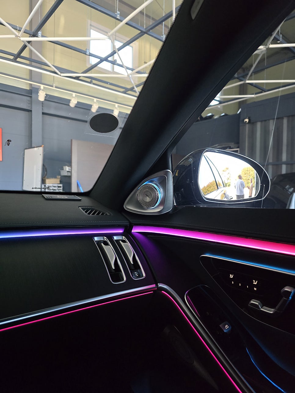 벤츠 w223 s350d -  액티브 엠비언트 & 4d 부메스터  " 이 조합 찬성입니다 !! "