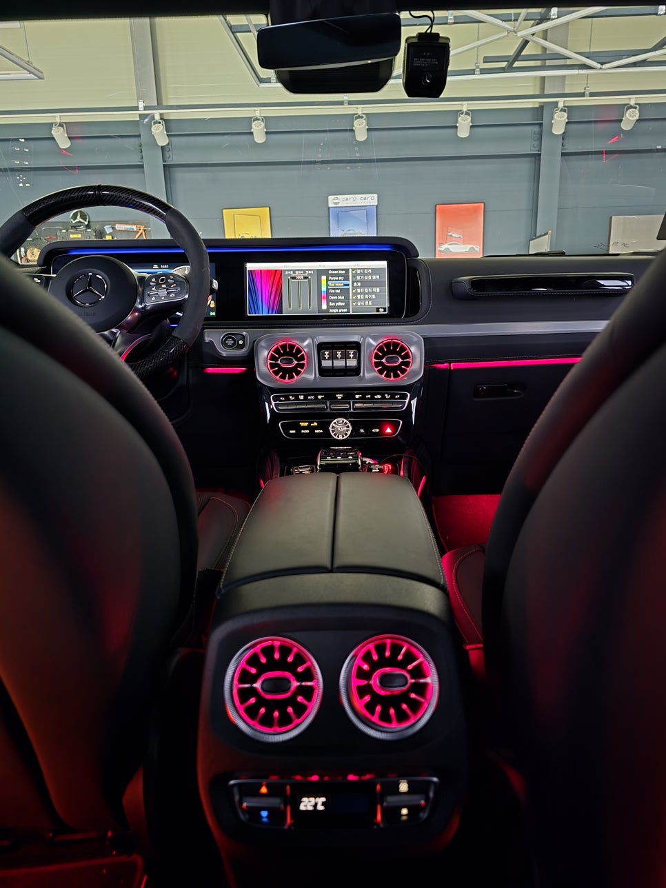 광주 벤츠 엠비언트 성지 ] 벤츠 g63 - 송풍구 엠비언트