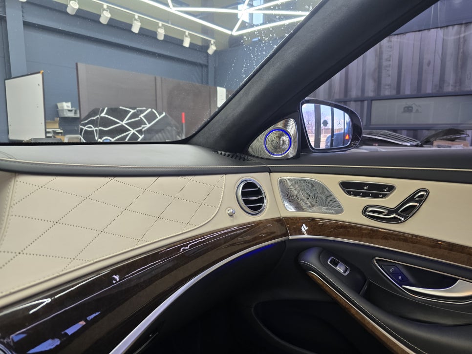벤츠 s63amg - 송풍구 엠비언트 " 무드 엠비언트, 실내 낭만 가득"