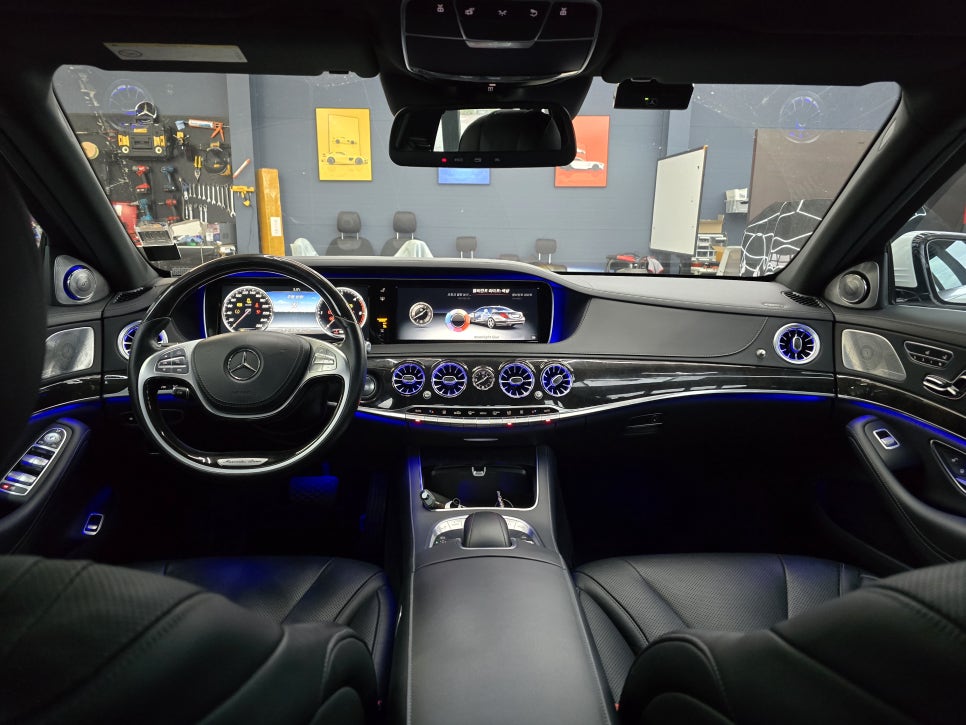 벤츠 s350d - 송풍구 엠비언트 " S클래스에 송풍구 엠비언트가 없다구요.?? "
