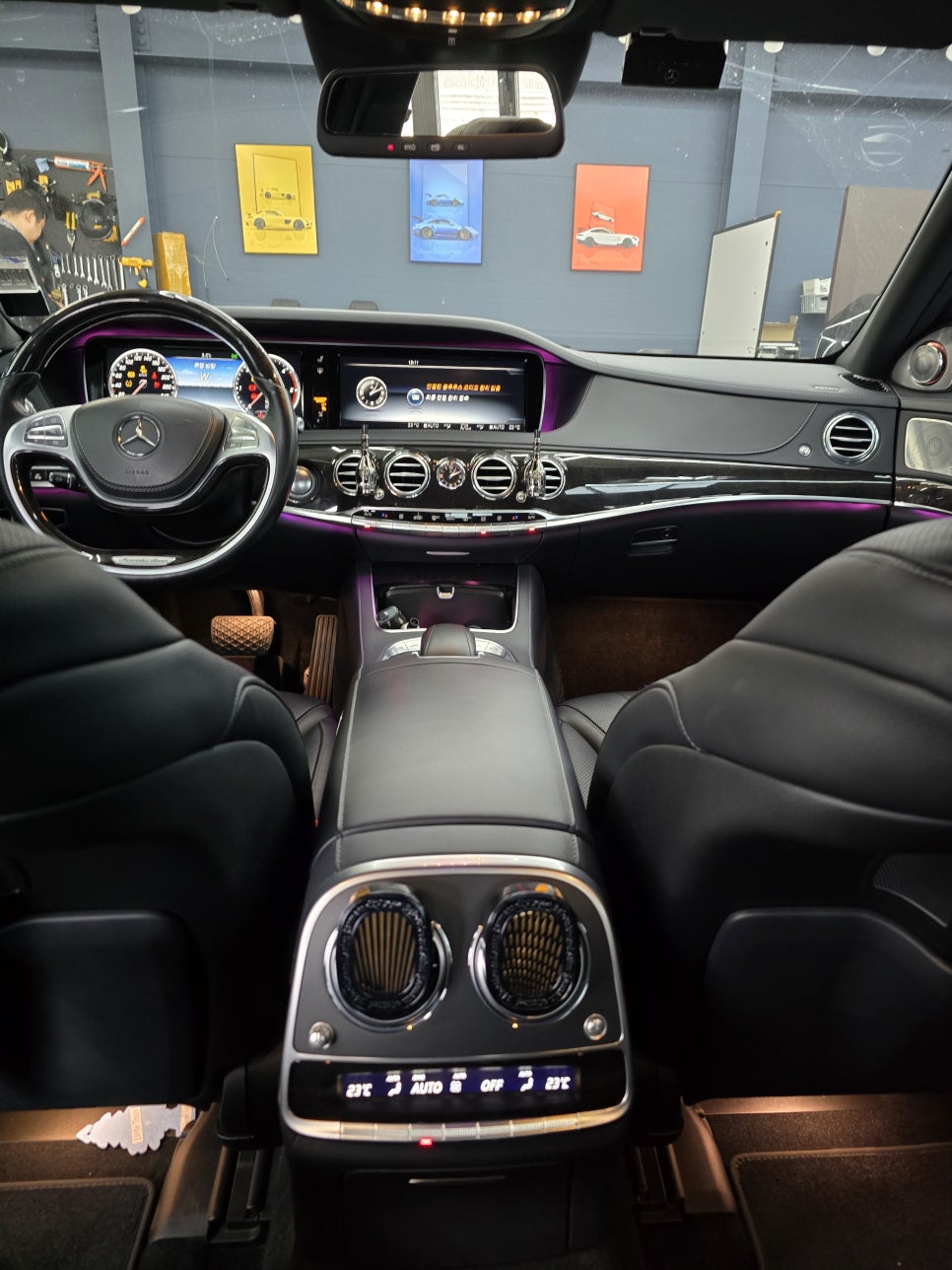 벤츠 s350d - 송풍구 엠비언트 " S클래스에 송풍구 엠비언트가 없다구요.?? "