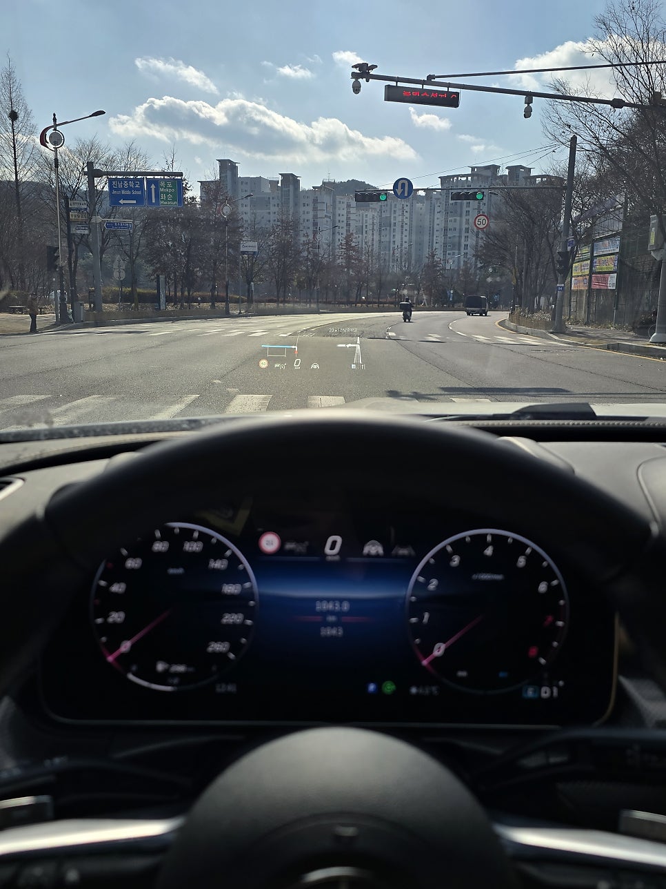 [ 벤츠 레트로핏 ]  벤츠 cle - 순정 헤드업 디스플레이(HUD)  " 안전하고 편리한 드라이빙을 위한 선택 ! "