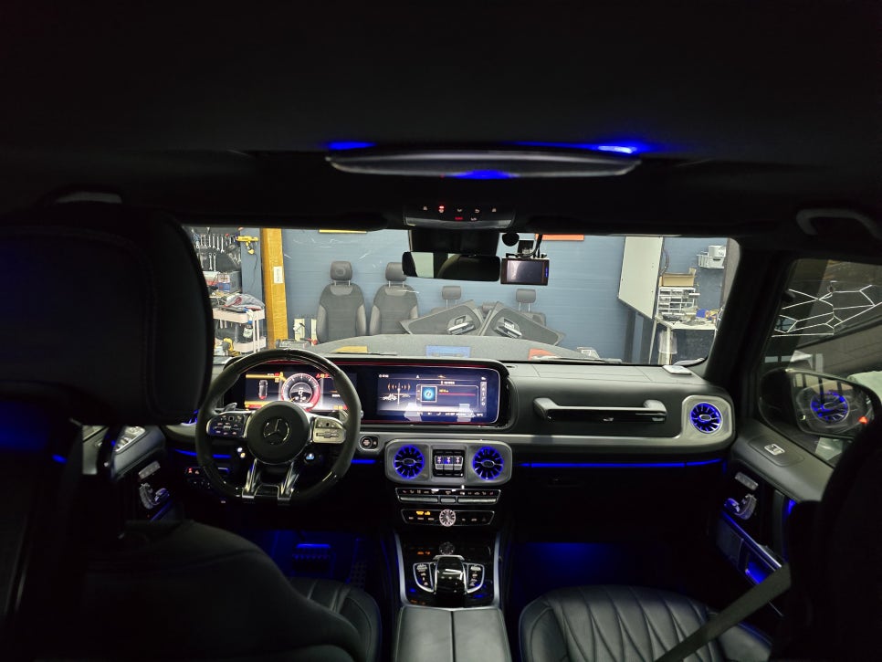 벤츠 G63amg - 천장 부메스터, 송풍구 엠비언트
