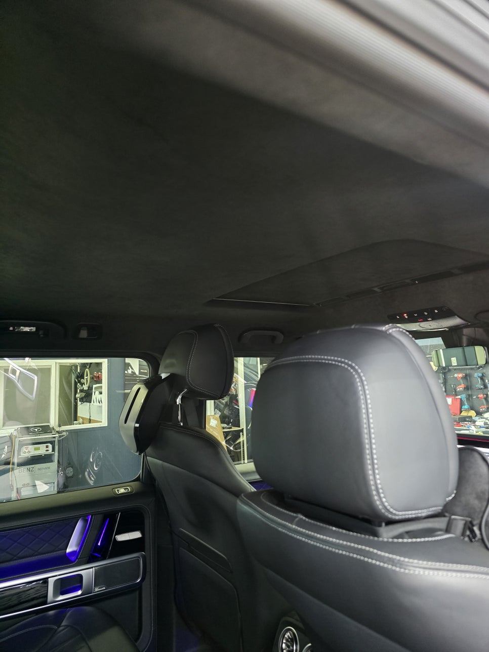 벤츠 G63amg - 천장 부메스터, 송풍구 엠비언트
