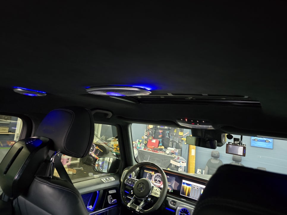 벤츠 G63amg - 천장 부메스터, 송풍구 엠비언트