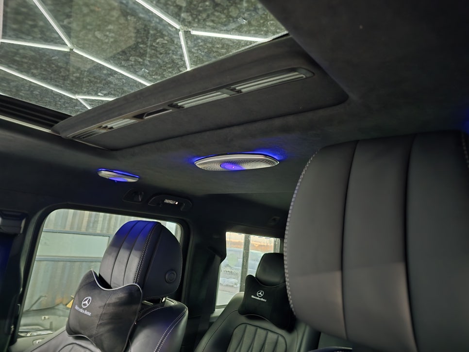 벤츠 G63amg - 천장 부메스터, 송풍구 엠비언트