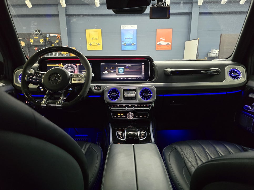 벤츠 G63amg - 천장 부메스터, 송풍구 엠비언트
