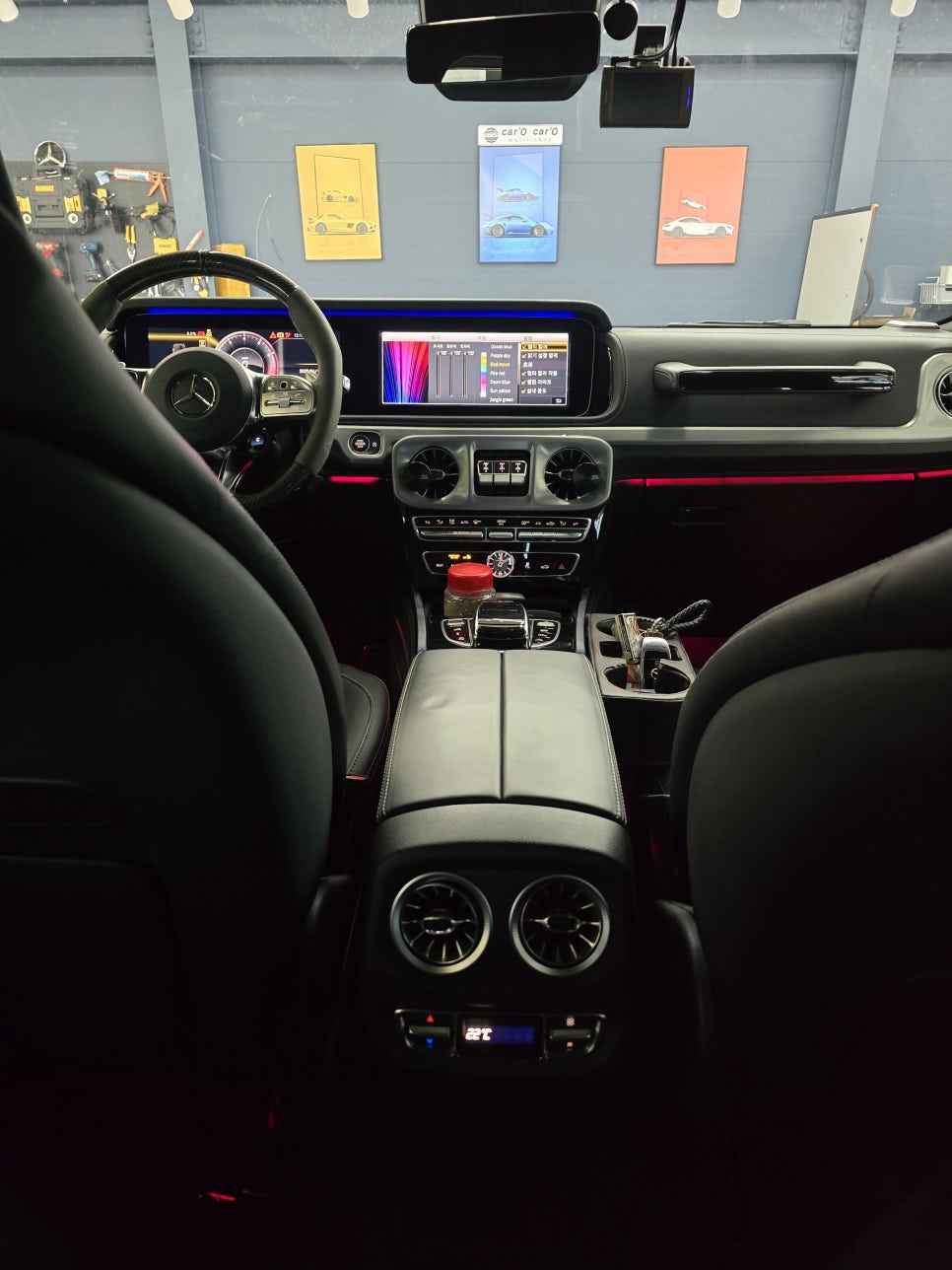벤츠 G63amg - 천장 부메스터, 송풍구 엠비언트