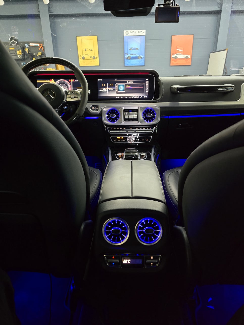 벤츠 G63amg - 천장 부메스터, 송풍구 엠비언트