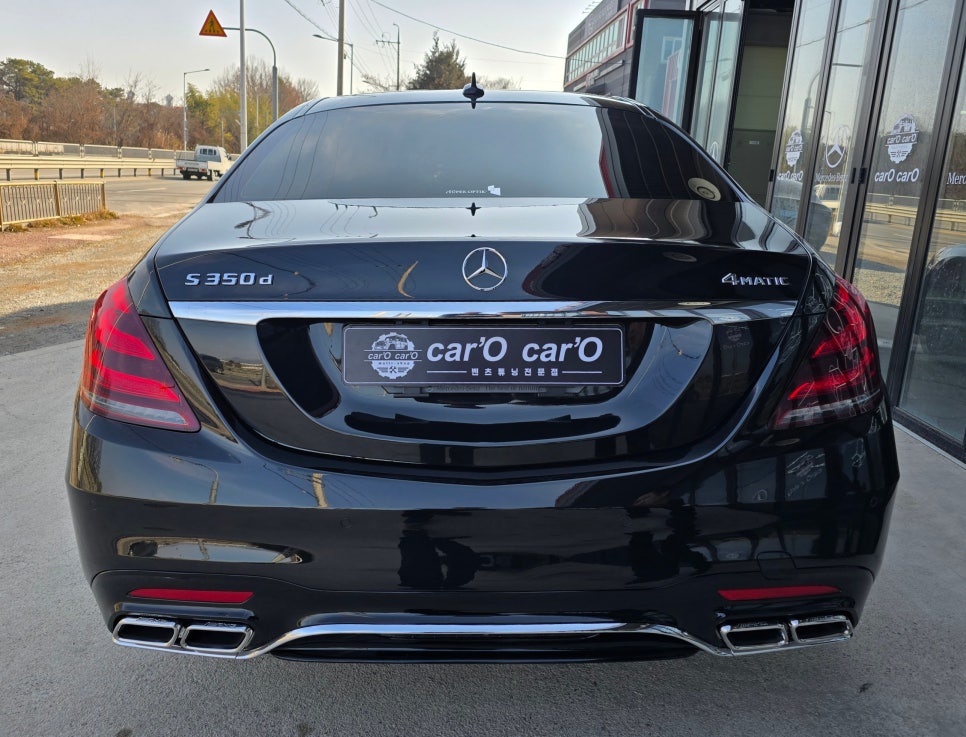 벤츠 w222 amg line 에서 s65 바디킷으로 교체 " 세련되고 웅장한 모습으로 업그레이드 !! "