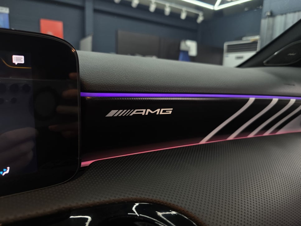 벤츠 a45 amg - 대시보드 AMG 에디션 트림교체