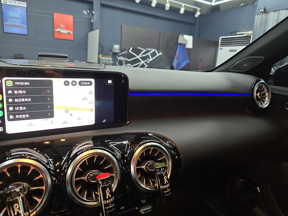 벤츠 a45 amg - 대시보드 AMG 에디션 트림교체