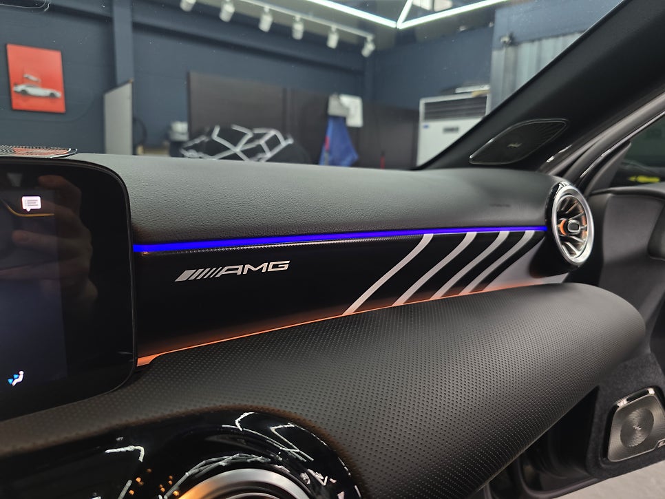 벤츠 a45 amg - 대시보드 AMG 에디션 트림교체
