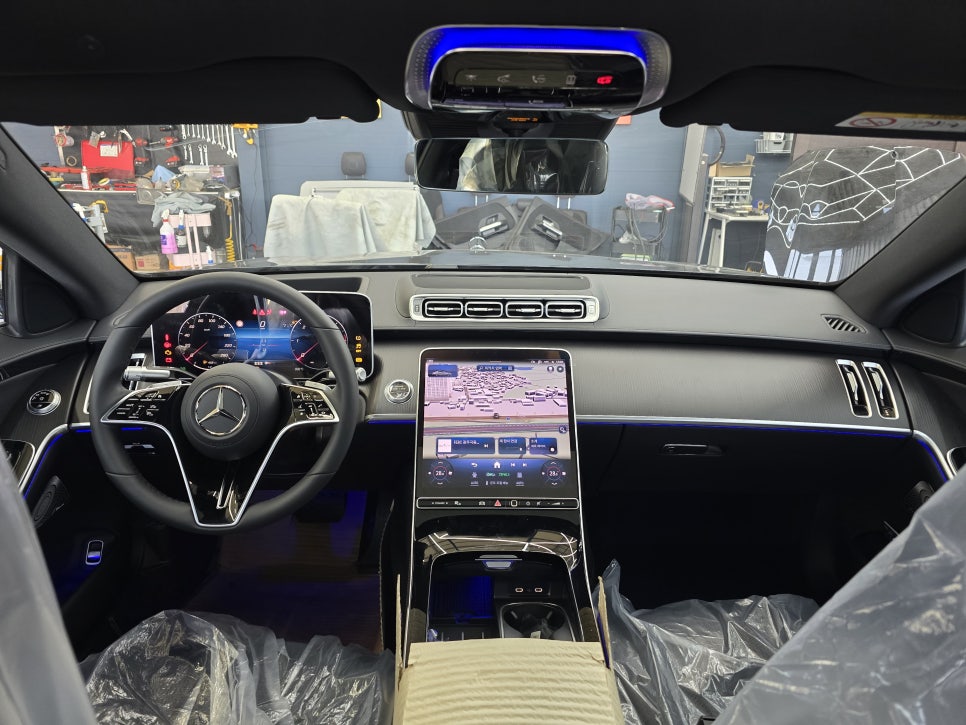 벤츠 s350d - 액티브 엠비언트 " 실내 무드 감성 최상 "