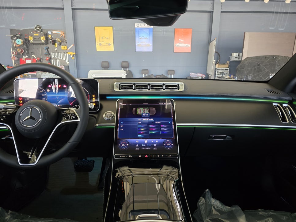 벤츠 s350d - 액티브 엠비언트 " 실내 무드 감성 최상 "