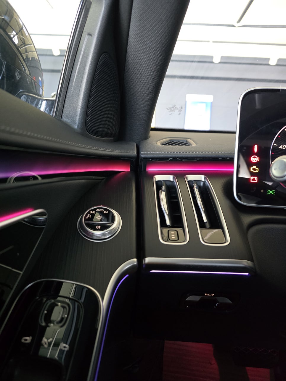 벤츠 s350d - 액티브 엠비언트 " 실내 무드 감성 최상 "
