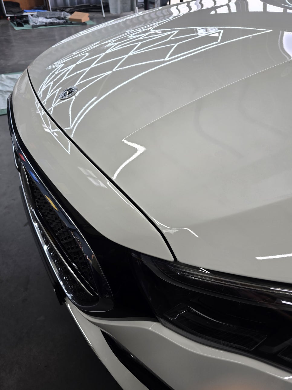 벤츠 e클래스 - amg line 발광그릴 " 요즘 트렌드... "