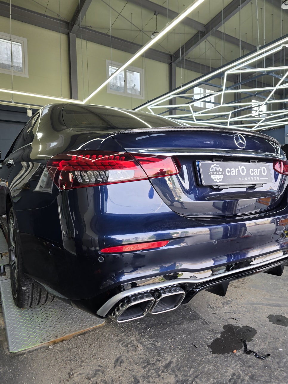 벤츠 e클래스 페리 - 63amg 디퓨저, 드라이 카본 스포일러 " 후면부 드레스업 !! "