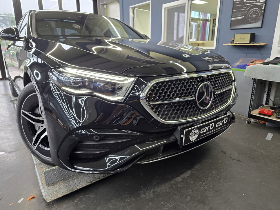 광주 벤츠 레트로핏 그릴 맛집] 벤츠 e300 - amg line 발광그릴   " 코닉 글로우 "